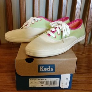 Keds Champion Rainbow Lime Multi